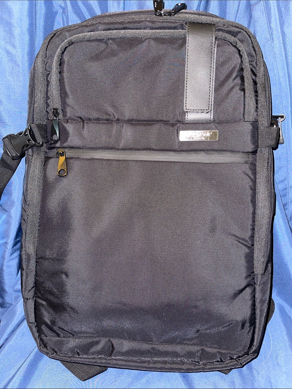 Duchamp Black Getaway Backpack/Suitcase/Travel Bag
